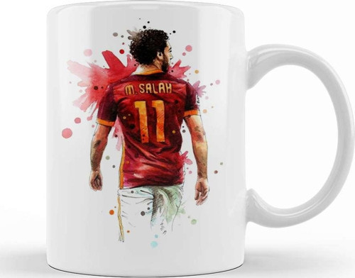Mohamed Salah Kupa Bardak Porselen