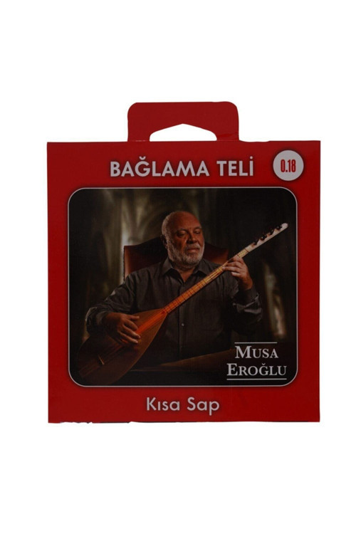 Pyramidpyramid Musa Eroğlu Bağlama Teli 0.18 (Kısa Sap)