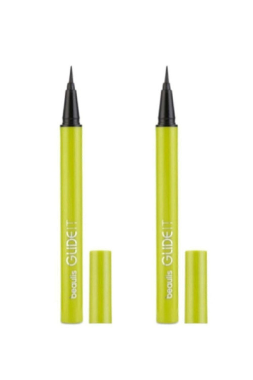 Glide It Fırça Uçlu Eyeliner 100 Black X 2 Adet