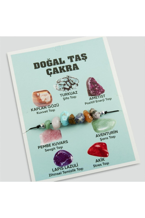 ieg™ Doğaltaş Taş Çakra Bileklik