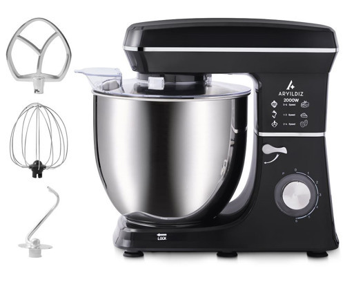153AR305805 HomeChef XXL 10 Lt Stand Mixer Siyah