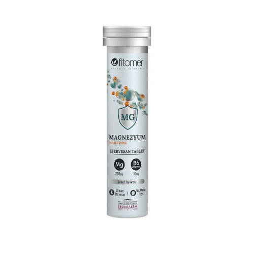 Magnezyum ve P5P (Vitamin B6) İçeren Efervesan