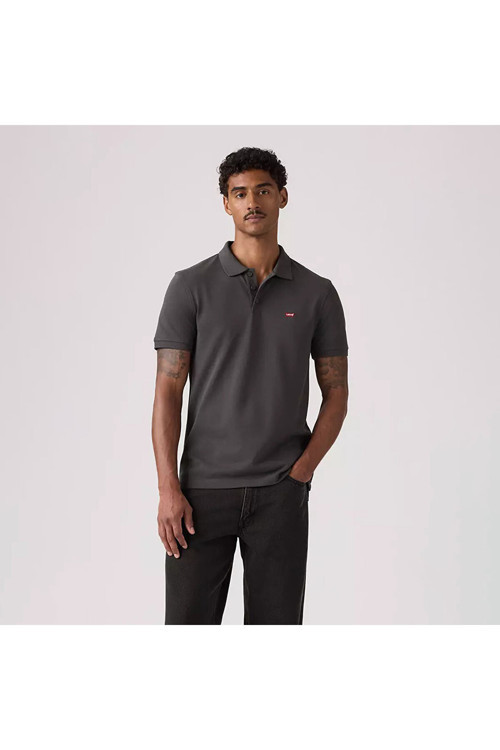 Erkek Housemark Gri Polo Yaka Gri T-Shirt - 35883-0352