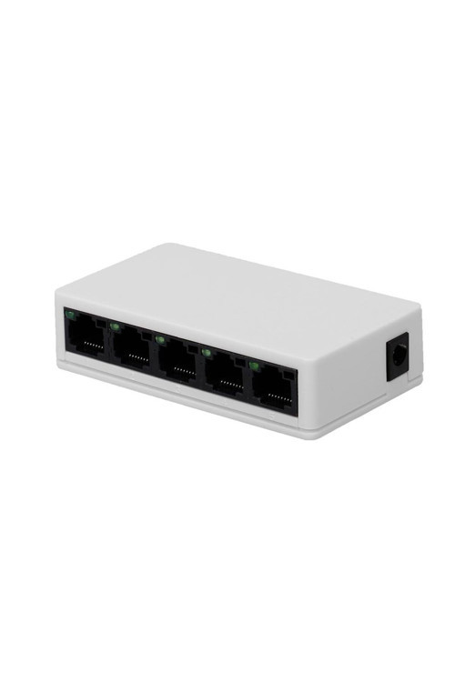 Nr3 5 Port Switch 100Mbps Ethernet İnternet Dağıtıcı Ağ Hub Ev Ofis İçin
