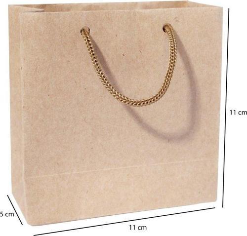 Kraft Karton Çanta 11*11 cm 50 Adet
