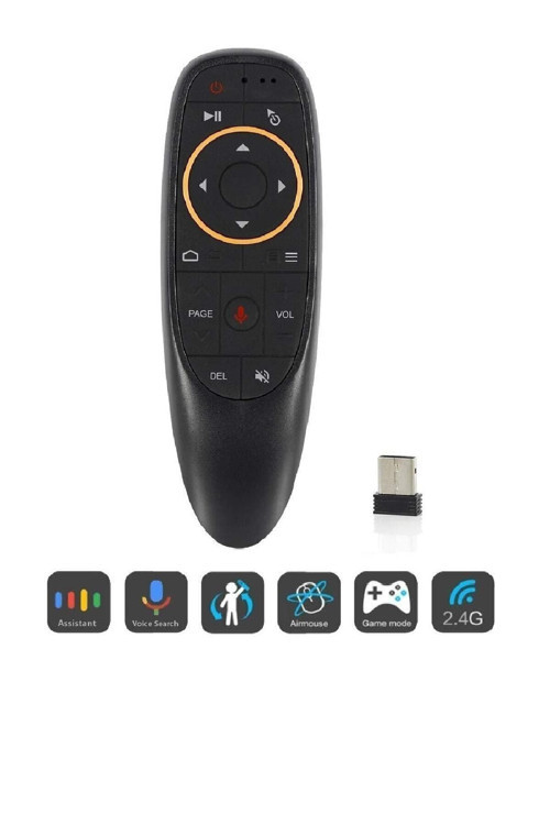 G10 Hava Fare Kumanda -Medya Ses Yardimci-Air Mouse G10