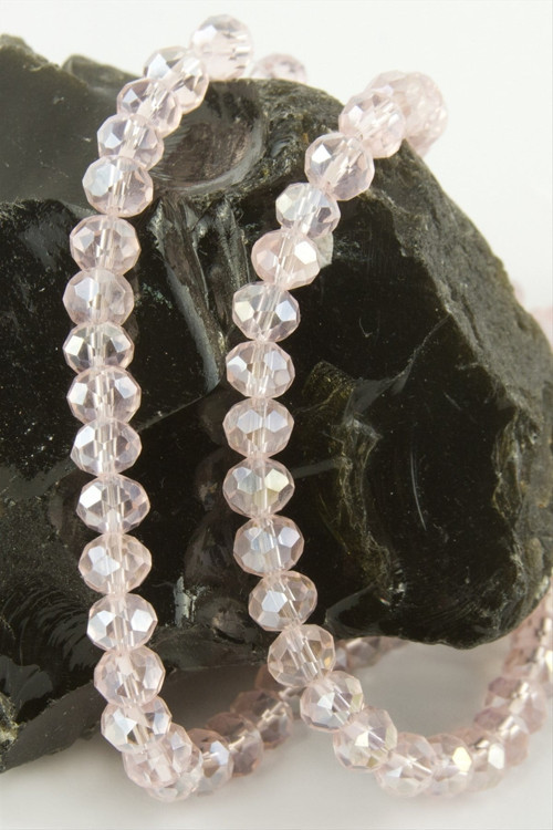 Renkli Kristal Dizi Taş 6 mm