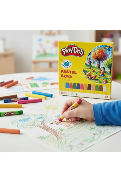 Pastel Boya 24 Renk - Oil Pastels