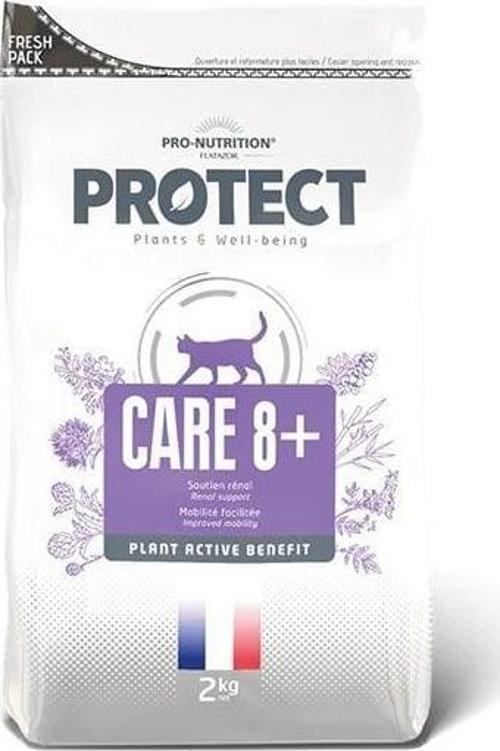 Protect Care 8+ Böbrek Yetmezliği Olan Kediler için Yetişkin Kedi Maması 2 Kg