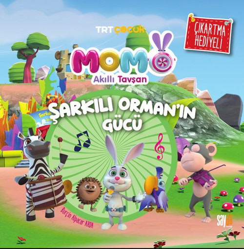TRT Çocuk - Akıllı Tavşan Momo - Şarkılı Orman'ın Gücü - Çıkartma Hediyeli
