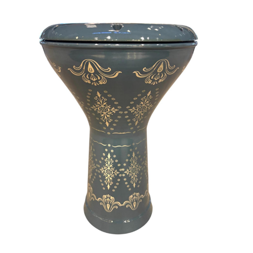 DARBUKA ÇÖMLEK ERZİNCAN İŞLEMELİ MAVİ