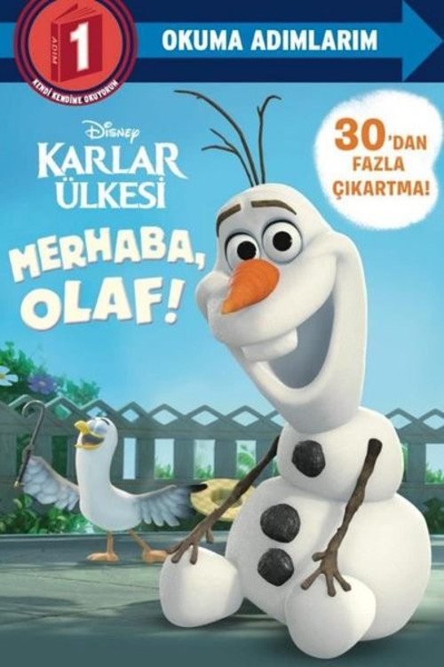 Disney Karlar Ükesi - Merhaba Olaf! Disney Okuma Adımlarım 1