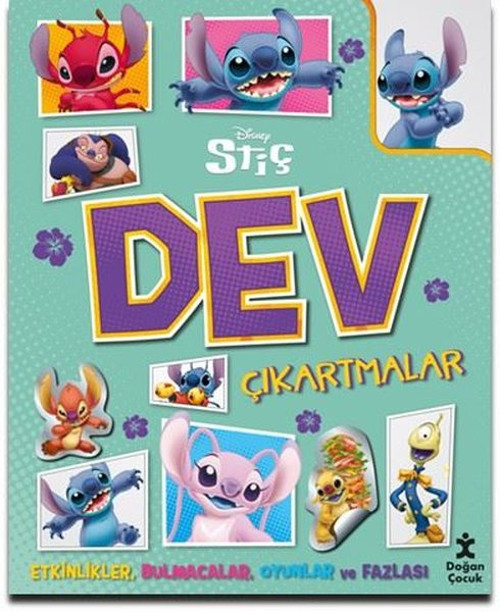 Disney Stiç-Dev Çıkartmalar Etkinlik Kitabı