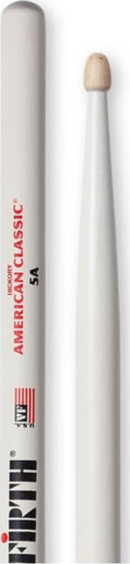 Vicfirth-4C Vic Firth V5Aw 5A White Baget