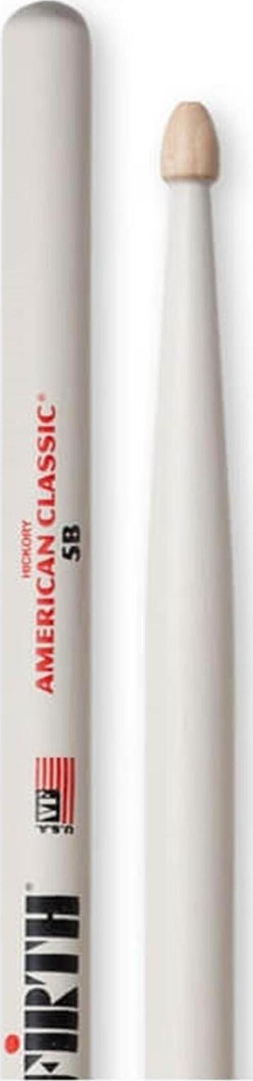 Vicfirth-4C Vic Firth V5Bw 5B White Baget