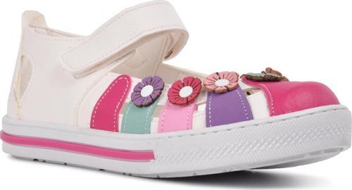 Şiringenç 210106 Beyaz-Pembe Comfort Kız Çocuk Günlük Ayakkabı