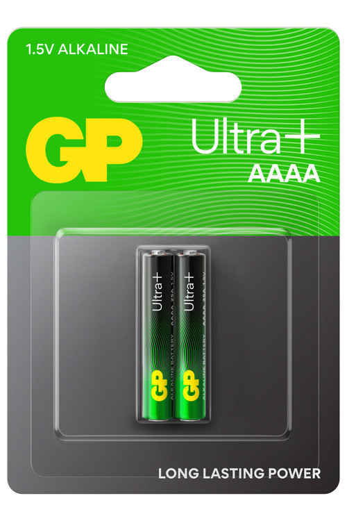 Batteries 25A Ultra Plus Lr8D425/E96/AAAA Boy İncenin İncesi Pil, 1.5 Volt, 2'li Kart