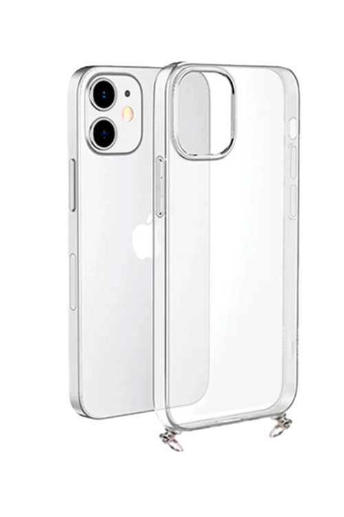 iPhone 11 Uyumlu Darbe Emici Şeffaf Sert Silikon Telefon Kılıfı