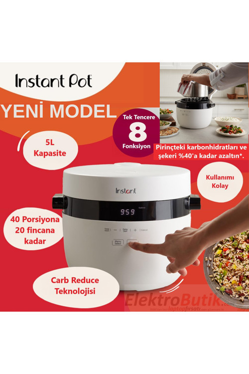 Hızlı Pilav Pişirici 40 Porsiyon 5 Litre