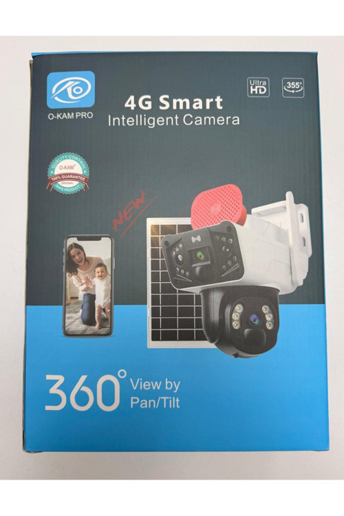 3915 Ptz Solar 4g Kamera 2 lens