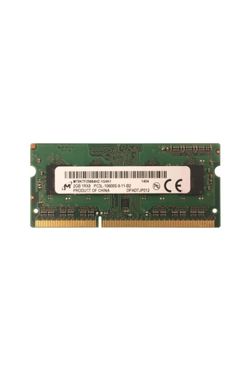 Mıcron Mt8ktf25664hz-1g4k1 2gb 204pin So-dımm 1,35v Pc3l-10600 1333mhz Ddr3l Notebook Ram Bellek