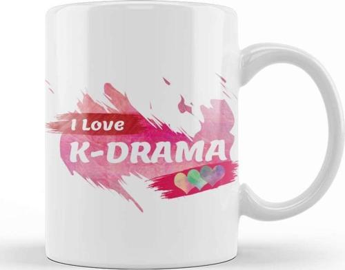 I Love Kdrama Kupa Bardak Porselen