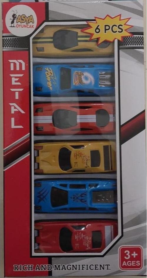 Metal Araba C5795-Xl806 (Karışık Renk 1 Adet)