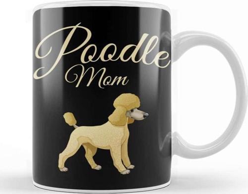 Poodle Mom 05 Kupa Bardak Porselen