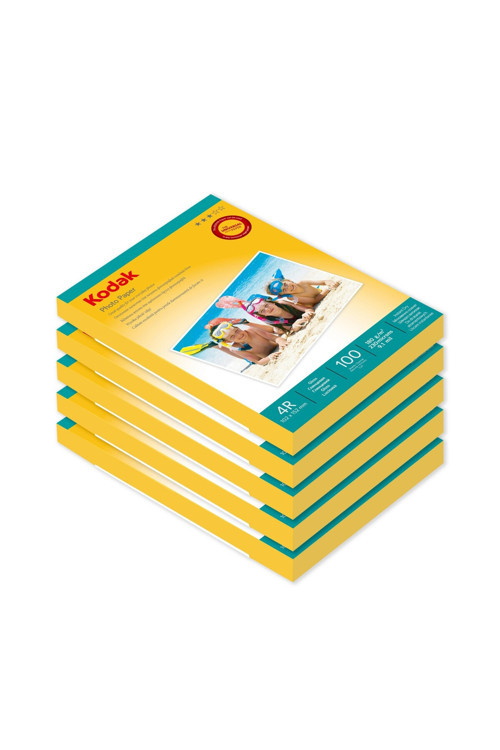 10X15 Inkjet Fotoğraf Kağıdı 4r Parlak 180GR. ( 5X100=500 Adet )