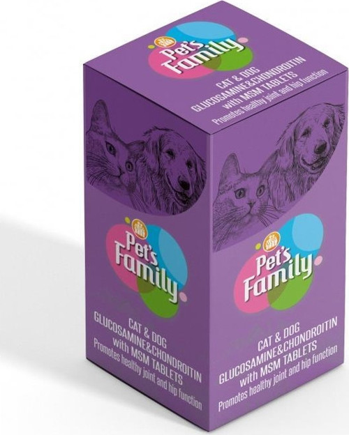 Pets Family Kedi&Köpek Glucosamine Tablet 75 Adet