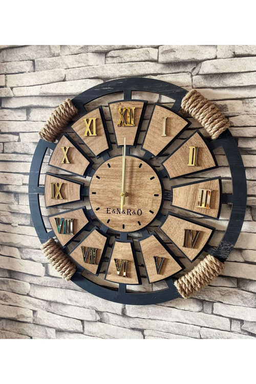 Lavintadesign Dekoratif Ahşap Duvar Saati