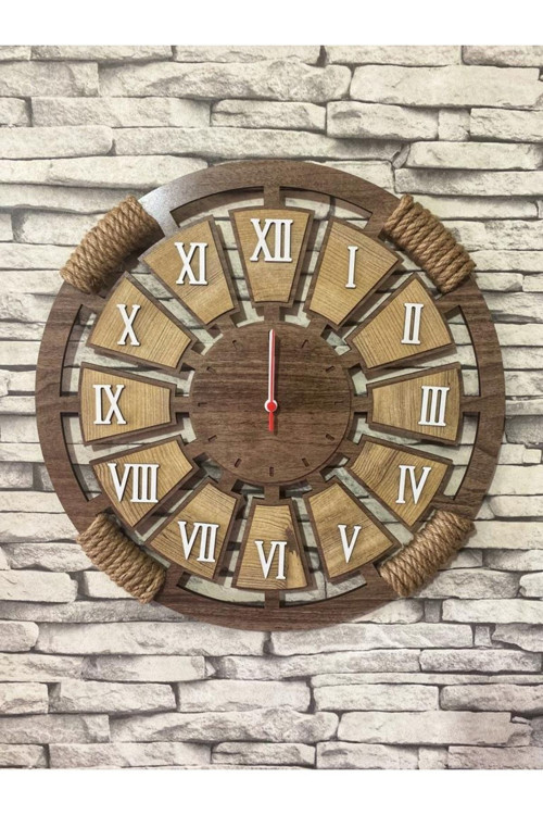 Lavintadesign Dekoratif Ahşap Duvar Saati