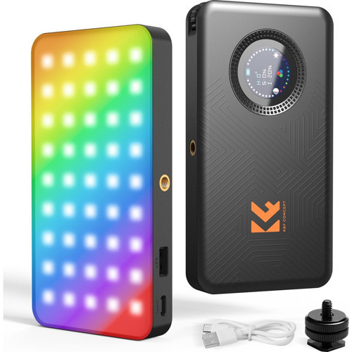 12W Rgb Pocket Video Light, Mini Mobil Video Işığı (KF34.052)