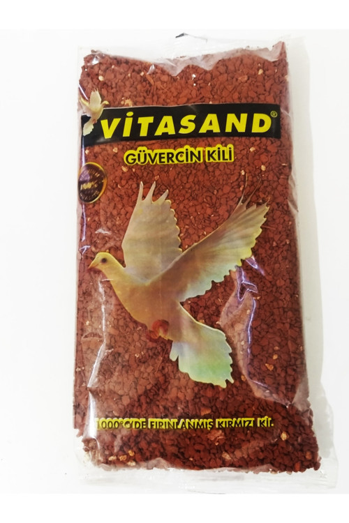 Kil Taşı 1 Adet Hasta Kırgın Kuş Güvercin Tavuk Ufak Parçacıklı Kil Mineral Taşı 1kg