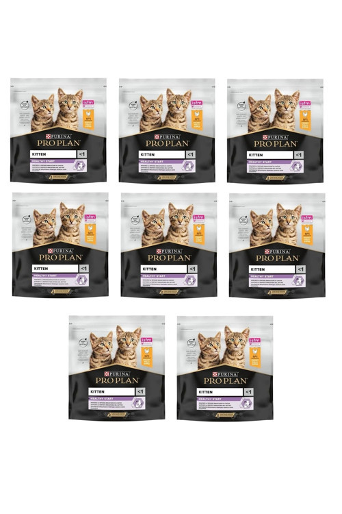 Kitten Yavru Tavuklu Kedi Kuru Mama 400 Gr. X 8 Adet