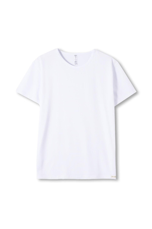Basic Modal O Yaka Erkek Tshirt Beyaz