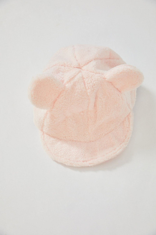 Little Teddy Fur Kız Çocuk Şapka Pembe