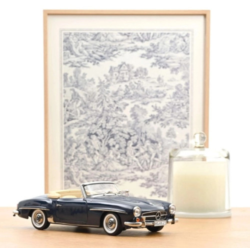 183403 1/18 Mercedes-Benz 190 SL 1957 Middle Blue