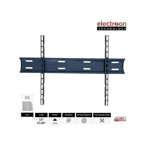 55-80'' 140-200 Ekran Sabit LCD-LED TV Duvar Askı Aparatı