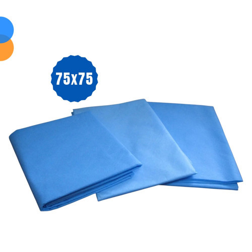 Steril Cerrahi Düz Serviyet Örtüsü 75cm x 75cm - 10 Adet