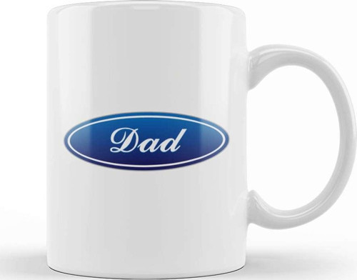 Dad Ford Logo Kupa Bardak Porselen