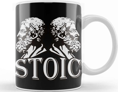 Stoic Philosopher Kupa Bardak Porselen