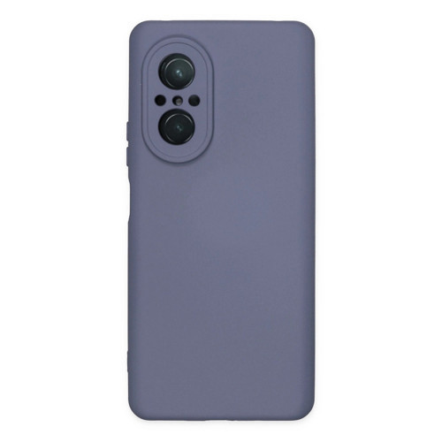 Huawei Nova 9 Se Kılıf Nano İçi Kadife Silikon - Gri