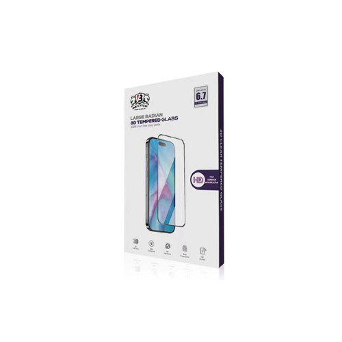 Apple İphone 15 Pro Max Bilvis 0.18Mm Plus Cam Ekran Koruyucu