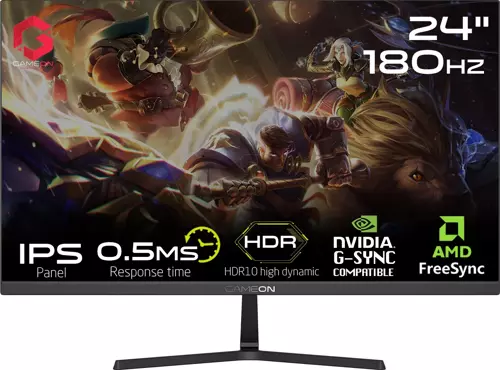 24" GOPS24180IPS 0.5ms 180Hz HDMI,DisplayPort Adaptive Sync Gaming Monitör
