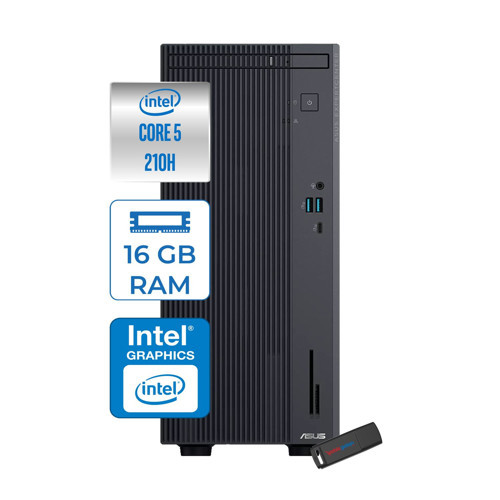 Expertcenter P500MV Intel® Core™ Ultra 5 210H 4.8ghz Aı 16GB Ddr5 512GB SSD Intel® Intel® Graphics WIN11PRO Mini Tower Masaüstü Bilgisayar C52108512B0DP02+ZETTAUSBBELLEK