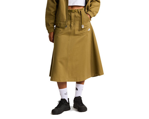 W Twill Skirt - Ap Kadın Günlük Etek NF0A8DWY2EL1 Sarı