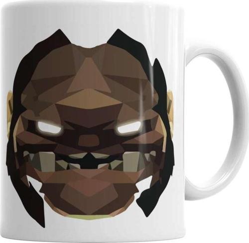 Dota2 Pudge Face Kupa Bardak Porselen