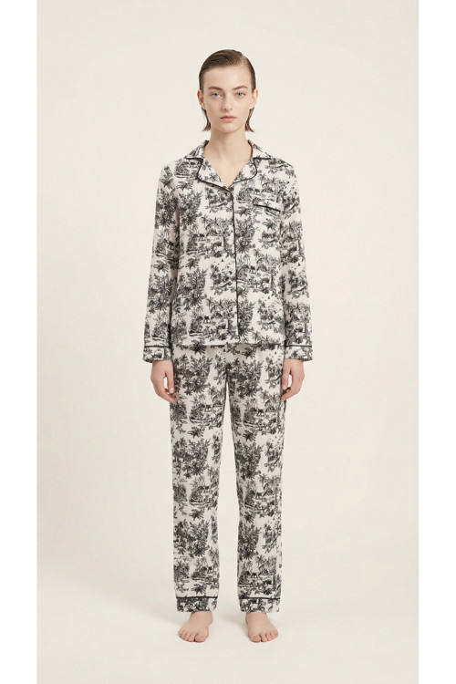 After Bath Toile Jungle Pijama Takımı