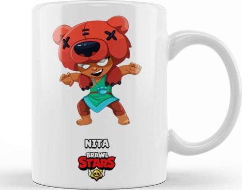 Brawl Stars Nita Kupa Bardak Porselen